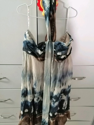 Lynne dress new strapless with neck ribbon size 2