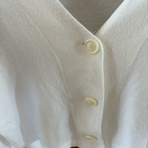 Cardigan white, like new, one size