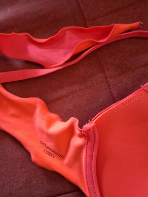 Calzedonia πάνω μέρος μαγιό σαν καινούργιο, μέγεθος S-M, κόκκινο