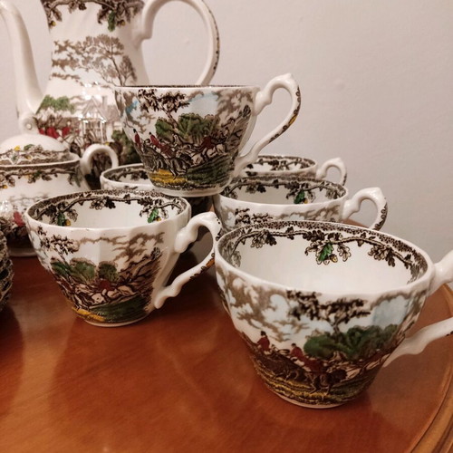 Country Life coffee and tea set, 25 pieces, collectible