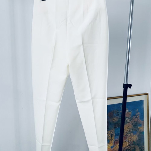 Relish pants new, straight slim fit, ecru, size M