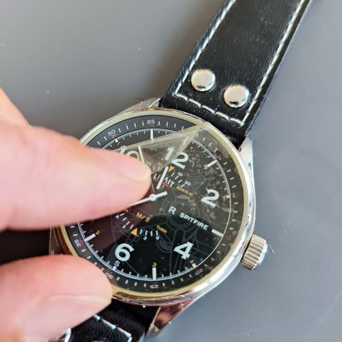 Limit Spitfire Blueprint Edition men's watch new, quartz, pilot style