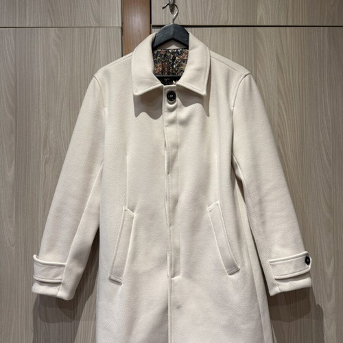 Gianni Lupo Beige Light White Coat size 36/50 (S/M) like new