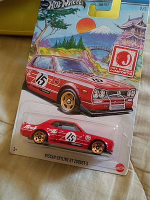 Nissan Skyline Hotwheels sealed, new
