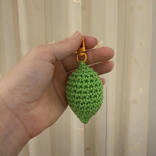 Lemon and lime handmade keychain new