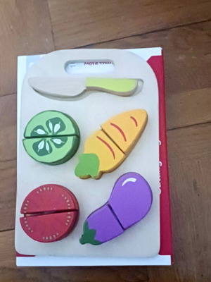 Tocky toy ξύλινο παιχνίδι λαχανικά σαν καινούργιο