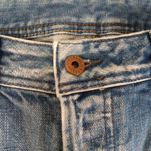 Men's Diesel denim bermuda shorts used, size 31, no stretch