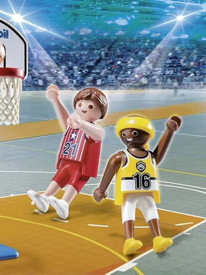 Playmobil 5630 basketball like new