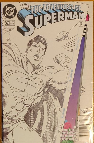  DC COMICS xenoglossa ADVENTURES OF SUPERMAN (1987)