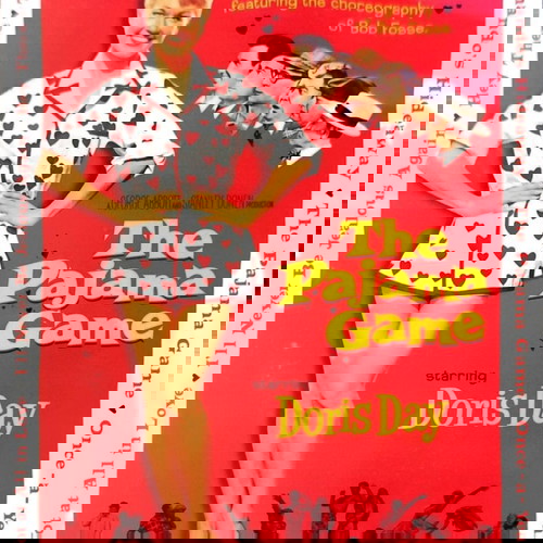 DVD The Pajama Game μεταχειρισμένο, κωμωδία με Doris Day, υπότιτλοι