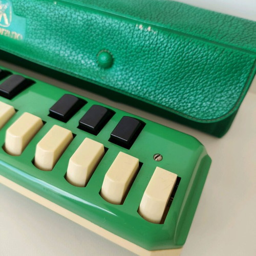 Hohner Melodica Soprano used, collectible with original case