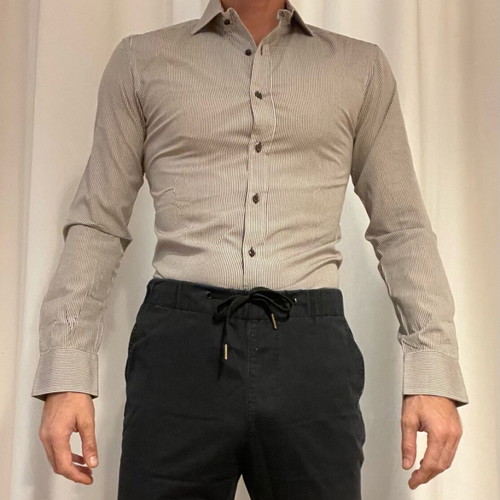 Lamura Club checked men's shirt size 38 like new