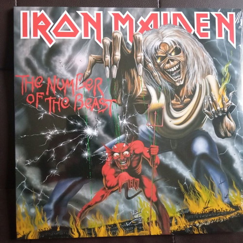 Iron Maiden The Number Of The Beast LP new, sealed vinyl