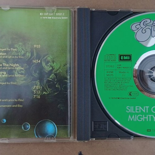 Eloy Silent Cries And Mighty Echoes CD like new, rock