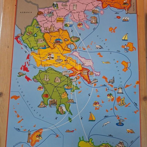Discover Greece educational board game by Playful