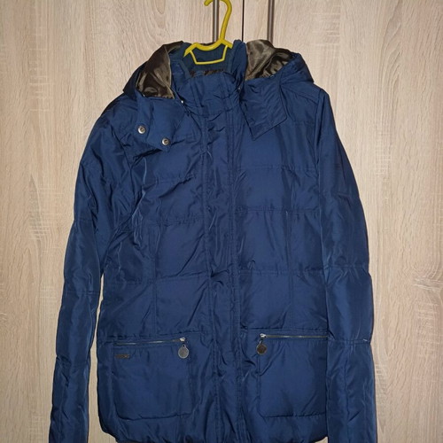 Pepe Jeans women's down jacket Medium like new, dark blue
