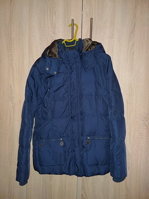 Pepe Jeans women's down jacket Medium like new, dark blue