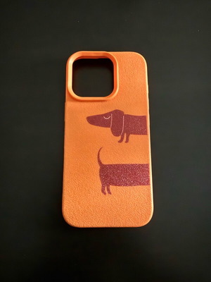 Plastic iPhone 16 Pro case like new with design