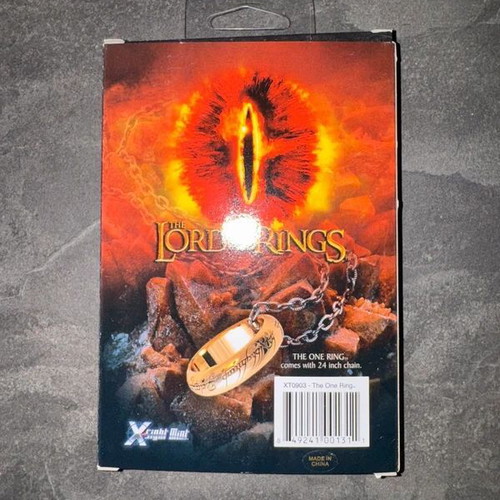 Lord of the Rings The One Ring necklace, official merchandise