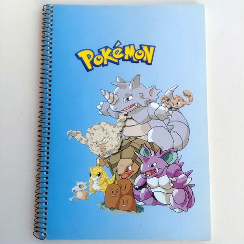 Pokemon 1998 Series 1 school notebook new
