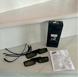 2 Samsung γυαλιά τηλεόρασης 3D SSG-5100GB Μοντέλο BN96-25614A