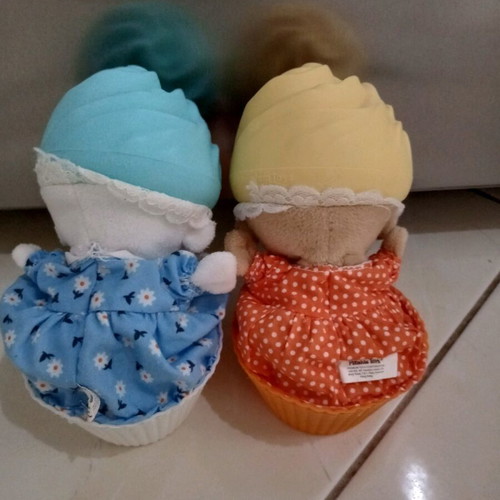 Cup Cake Bear two together in excellent condition