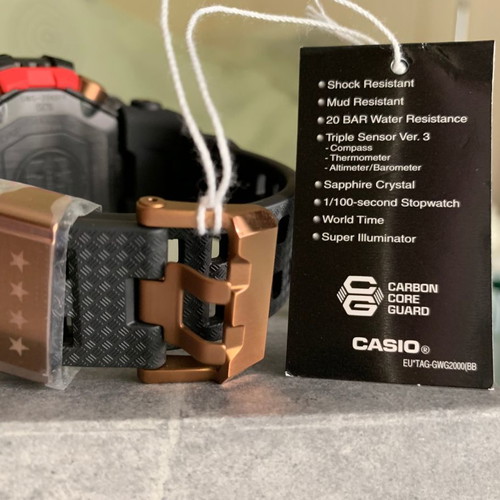 Casio G-SHOCK Mudmaster Flare Red 40th Anniversary GWG-2040FR-1AER New