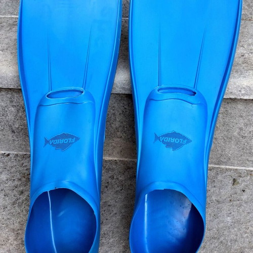 Speedy swim fins No 40-42, blue