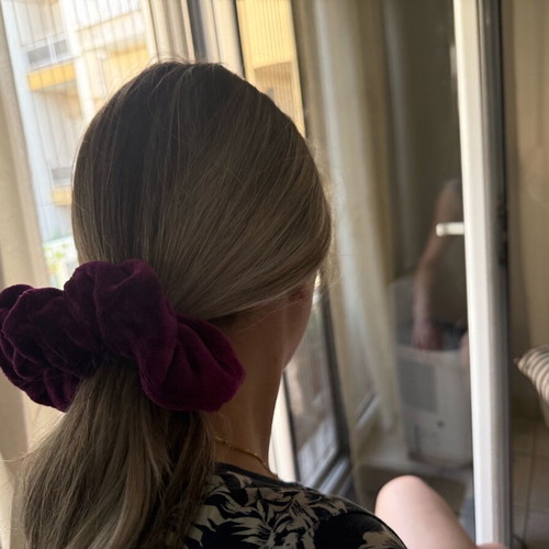 Handmade hair scrunchie new