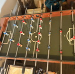 Wooden foosball table