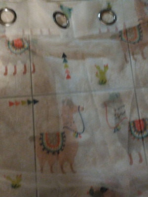 Children's curtains like new, set of 2 pieces 1.70x1.80