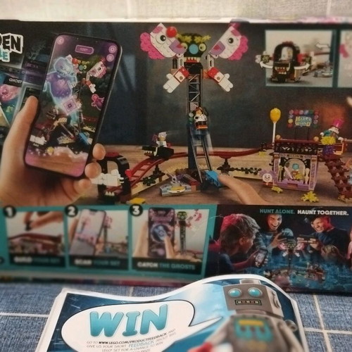 Lego Hidden Side Haunted Fairground like new with box and instructions