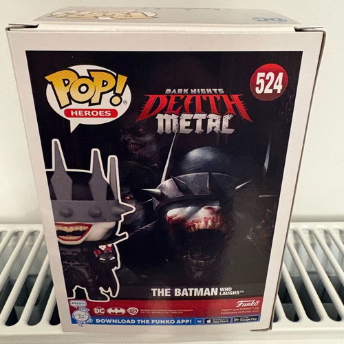 Batman Who Laughs Funko Pop #524 AthensCon 2024 Exclusive new
