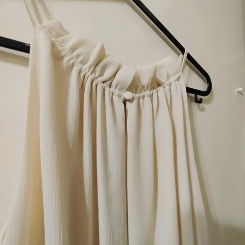 Midi dress H&M beige like new, size XS