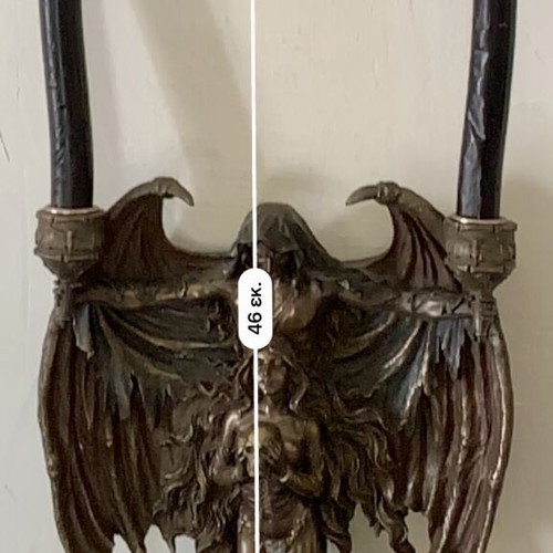 Large Original Veronese 2007 wall candle holder like new, gothic design