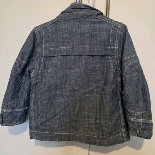 Next denim jacket size 3 years like new, blue