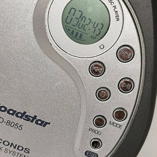 Roadstar PCD-8055 Vintage Portable CD Player Like New