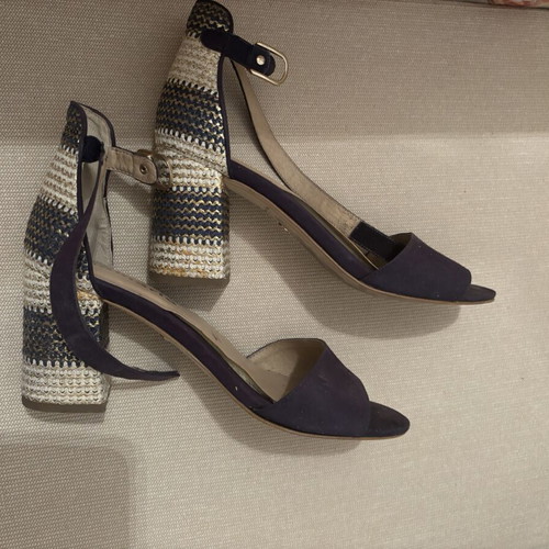 Tamaris sandals size 38 used, blue