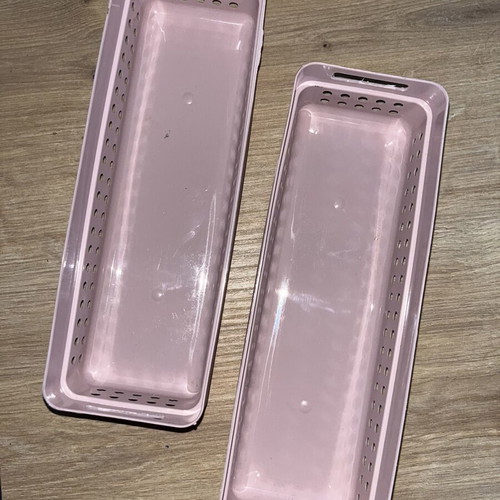 Storage boxes like new, pack of 2, pink