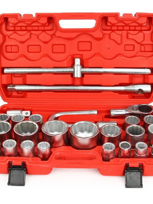 Mar-Pol truck socket set 26 pieces new