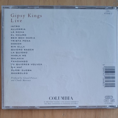 Gipsy Kings Live Audio CD used, Latin flamenco