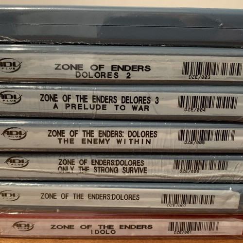 Z.O.E. Dolores + Idolo Zone of the Enders DVD Set Complete Series New