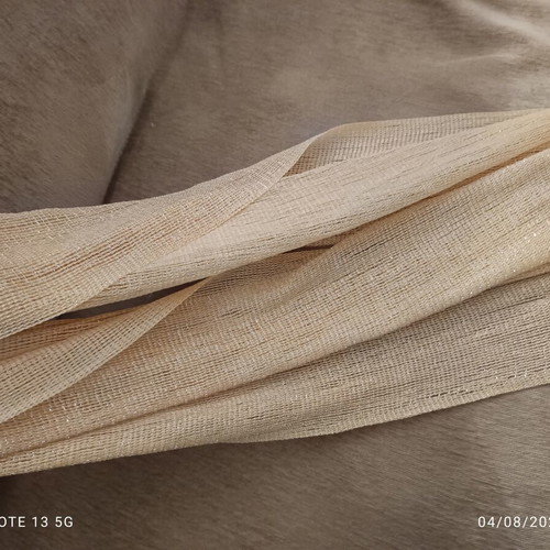 Pashmina scarf like new, gold color