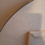 Wall clock used, 60cm diameter, analog