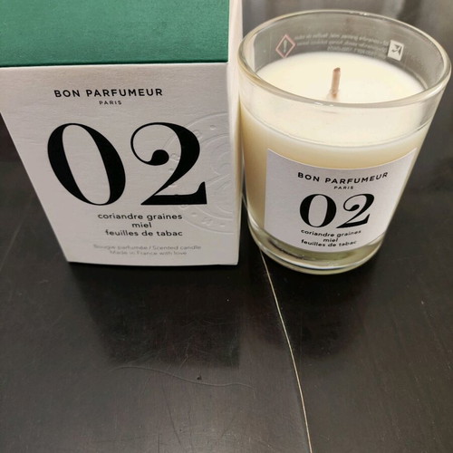 Scented candle 02 Bon parfumeur new