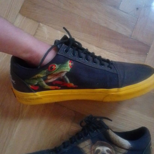 Vans National Geographic sneakers size 8.5 like new