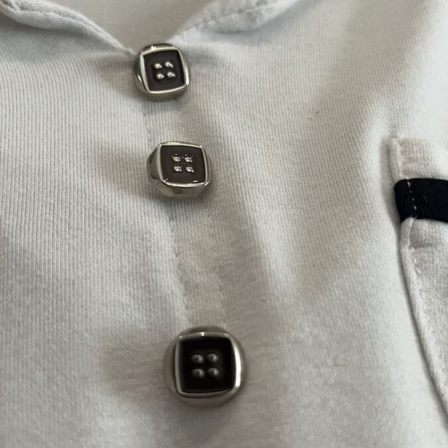 Oscar shirt with buttons like new, white, size S
