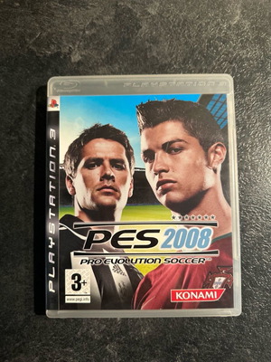 PES 2008 Pro Evolution Soccer PlayStation 3 used with all manuals