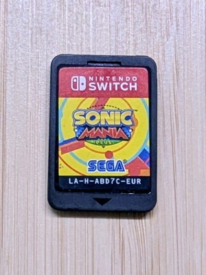 Sonic Mania Nintendo Switch κασέτα σαν καινούργιο