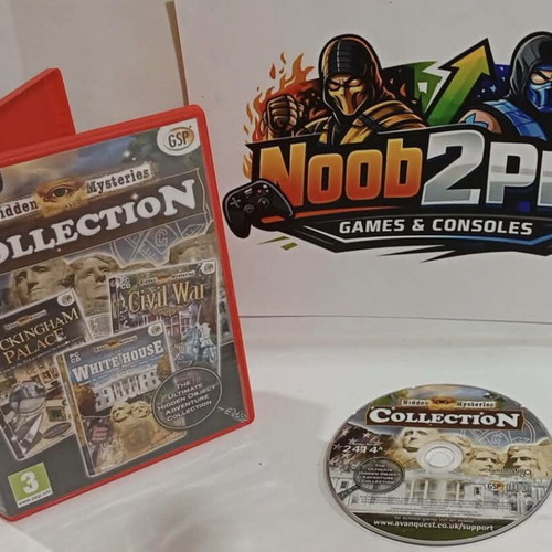 Hidden Mysteries Collection PC game used, adventure